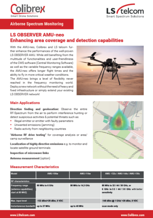 LS OBSERVER: Airborne Monitoring Unit
