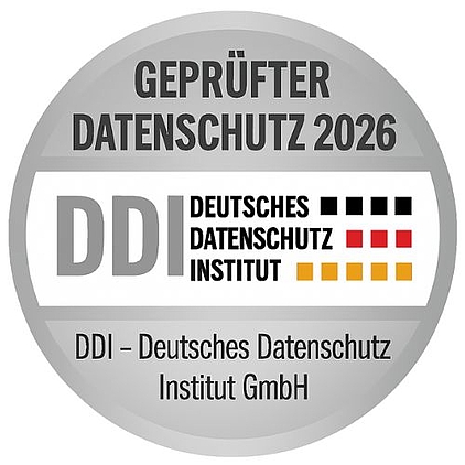 Gütesiegel des Deutschen Datenschutzinstituts für LS telcom