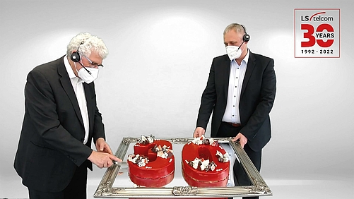 2022: LS telcom feiert sein 30-jähriges Firmenjubiläum 2022: LS telcom feiert sein 30-jähriges Firmenjubiläum