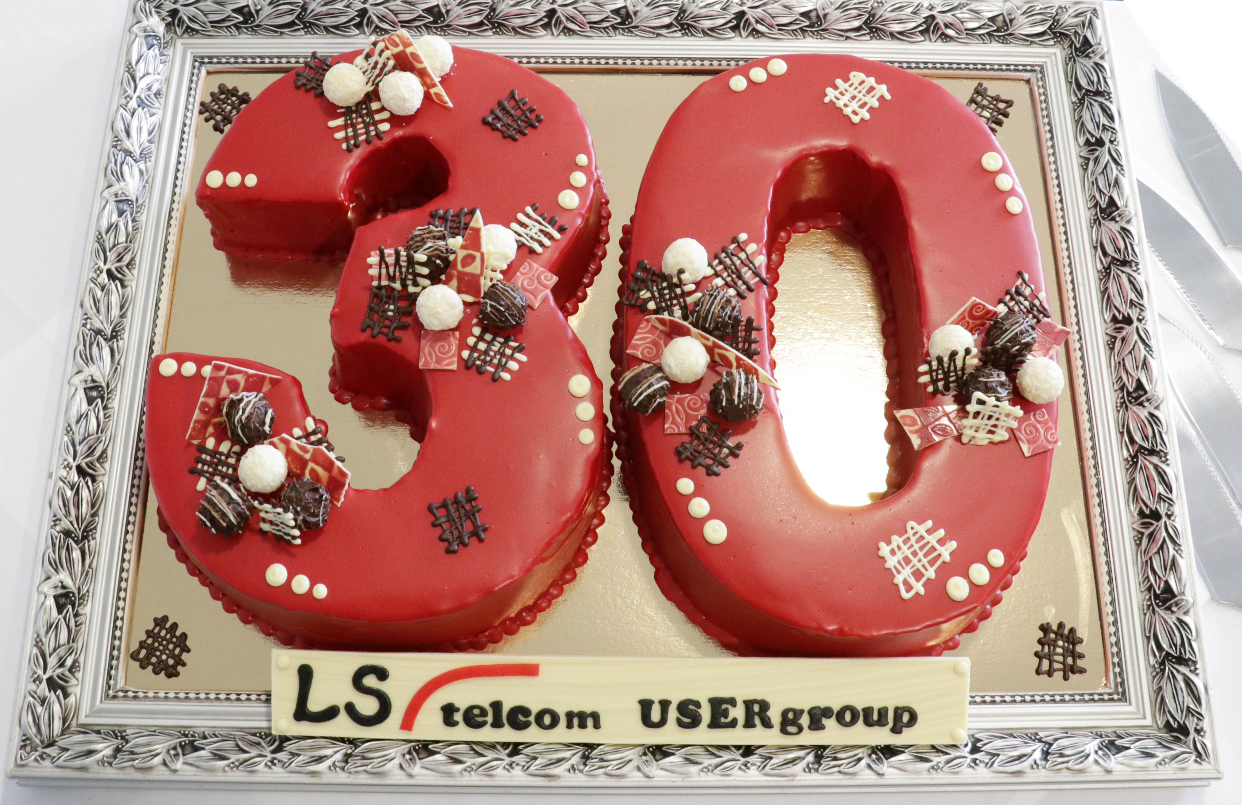 30 years USERgroup cake